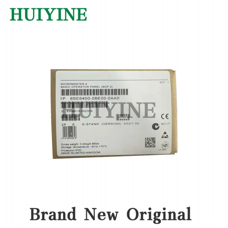 New Original 6SE6400-0BE00-0AA0 PLC Module
New Original 6SE6400-0BE00-0AA0 PLC Module