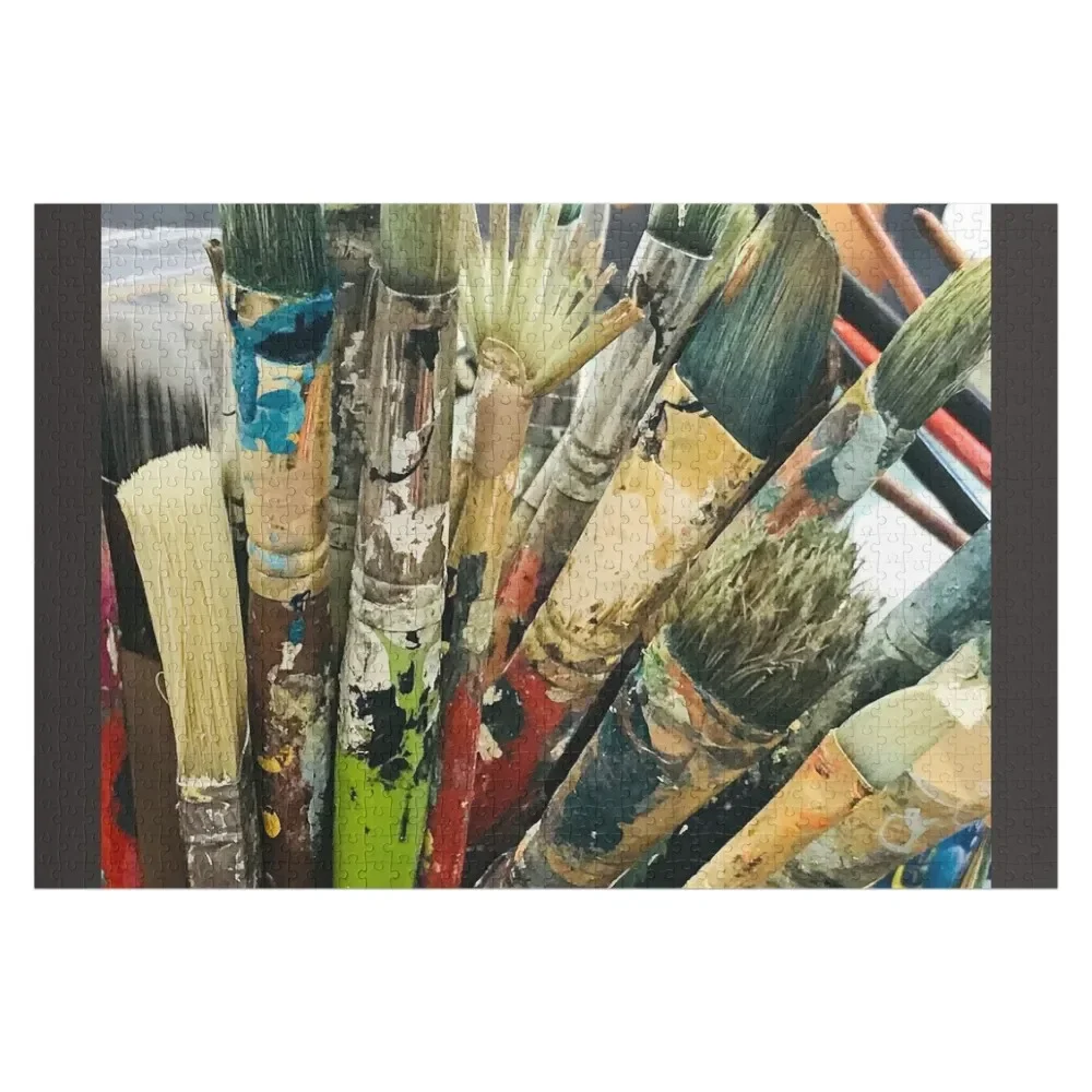 My Favorite Paint Brushes In My Art Studio Jigsaw Puzzle Custom Child Name Wooden Toy Puzzle
My Favorite Paint Brushes In My Art Studio Jigsaw Puzzle Custom Child Name Wooden Toy Puzzle