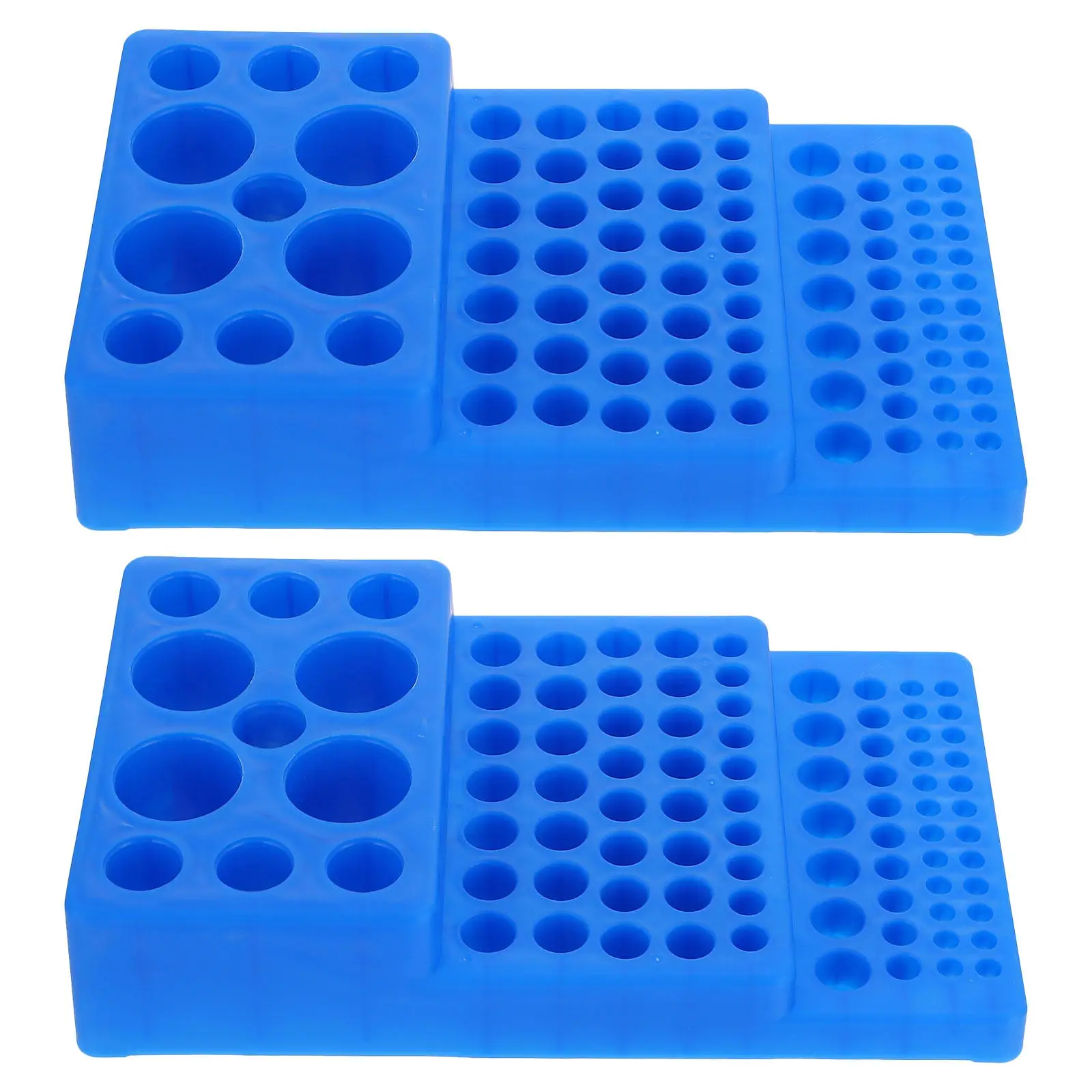 2Pcs Centrifuge Tube Storage Rack 92 Holes Blue Multi-Size 5.8-29.5mm Lab Sample Organizer for Chemistry Sample Vial
2Pcs Centrifuge Tube Storage Rack 92 Holes Blue Multi-Size 5.8-29.5mm Lab Sample Organizer for Chemistry Sample Vial