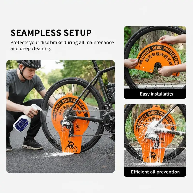 Bicycle Disc Brake Washing Cover Oil Proof Protection Board Bike Maintenance Cleaning Tool Noise Reduction
Bicycle Disc Brake Washing Cover Oil Proof Protection Board Bike Maintenance Cleaning Tool Noise Reduction