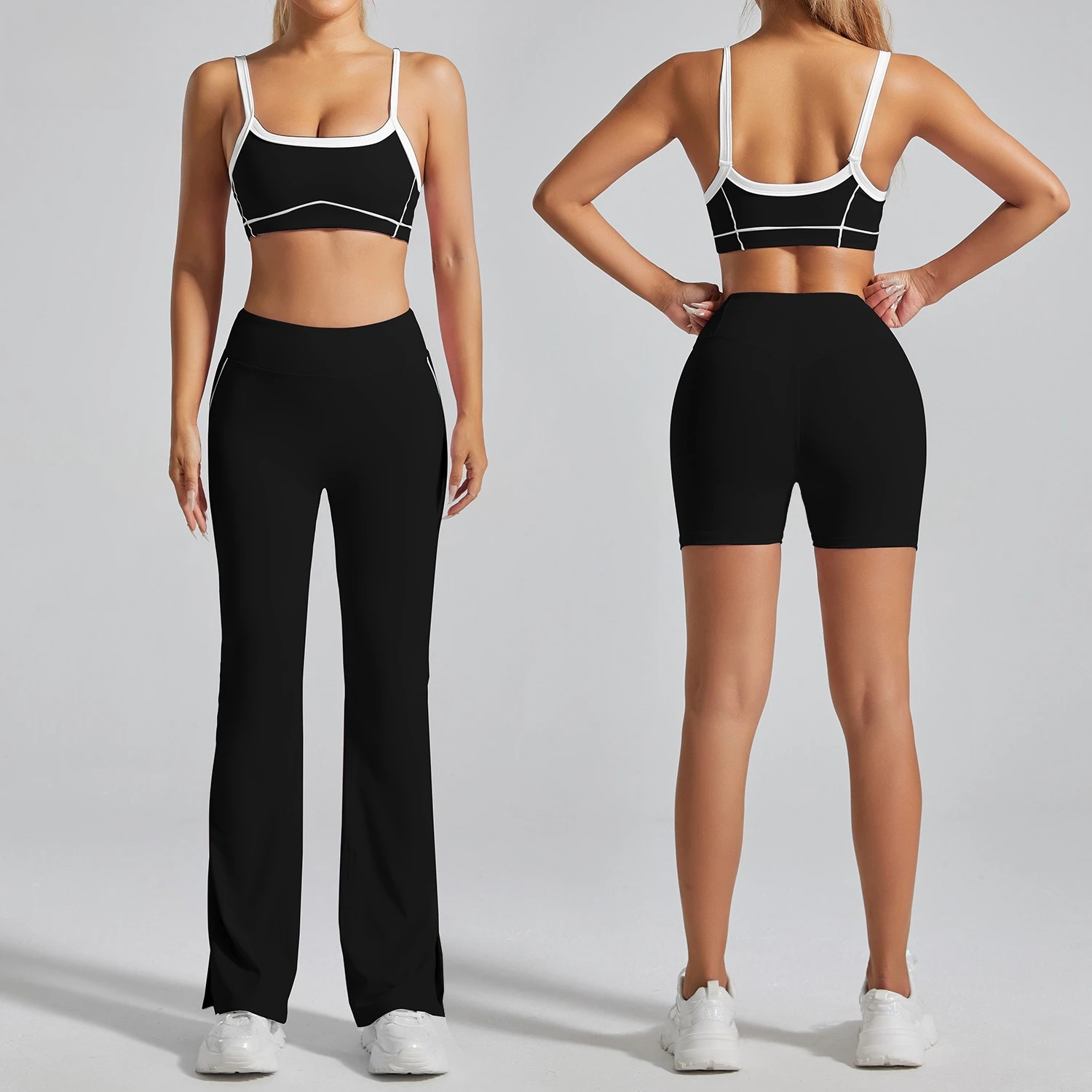 Yoga Sets Fitness Sports High Waist Hip-lifting Tight Quick-drying High Elastic Sports Casual Workout Gym Sexy Bra Set for Women
Yoga Sets Fitness Sports High Waist Hip-lifting Tight Quick-drying High Elastic Sports Casual Workout Gym Sexy Bra Set for Women