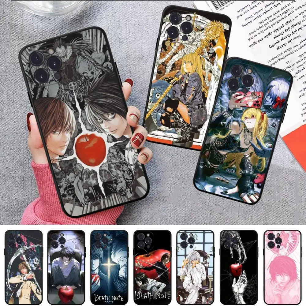 Thriller Anime Death Note Phone Case For IPhone 17 16 15 14 13 12 Mini 11 Pro Plus Soft Silicone Cover
Thriller Anime Death Note Phone Case For IPhone 17 16 15 14 13 12 Mini 11 Pro Plus Soft Silicone Cover
