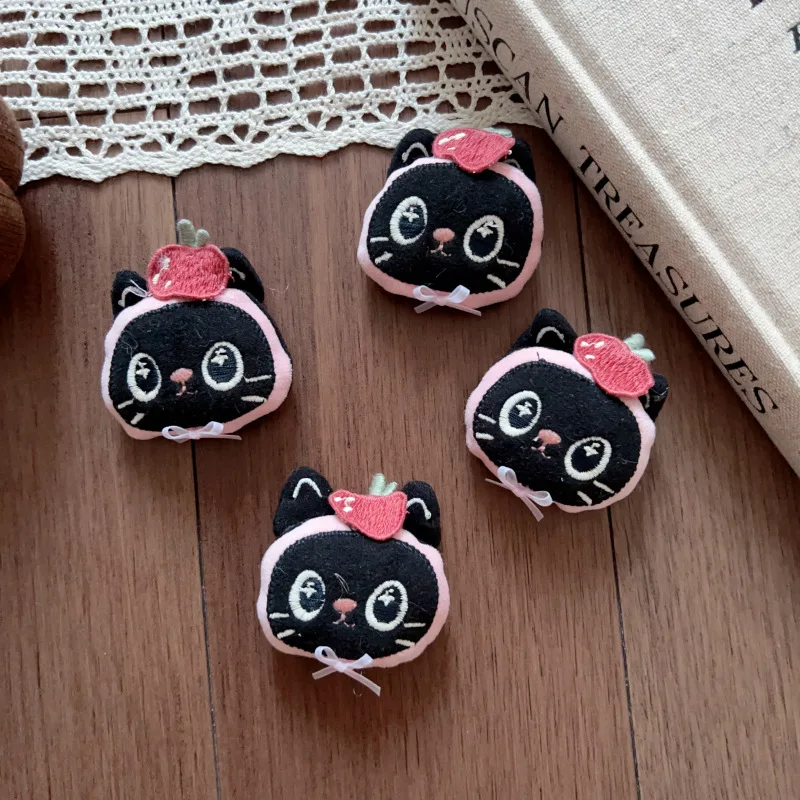Handmade Cartoon Big Eye Black Cat Cute DIY Brooch Pin Pendant Soft for Shoes Socks Hat Bag Clothing Accessory
Handmade Cartoon Big Eye Black Cat Cute DIY Brooch Pin Pendant Soft for Shoes Socks Hat Bag Clothing Accessory