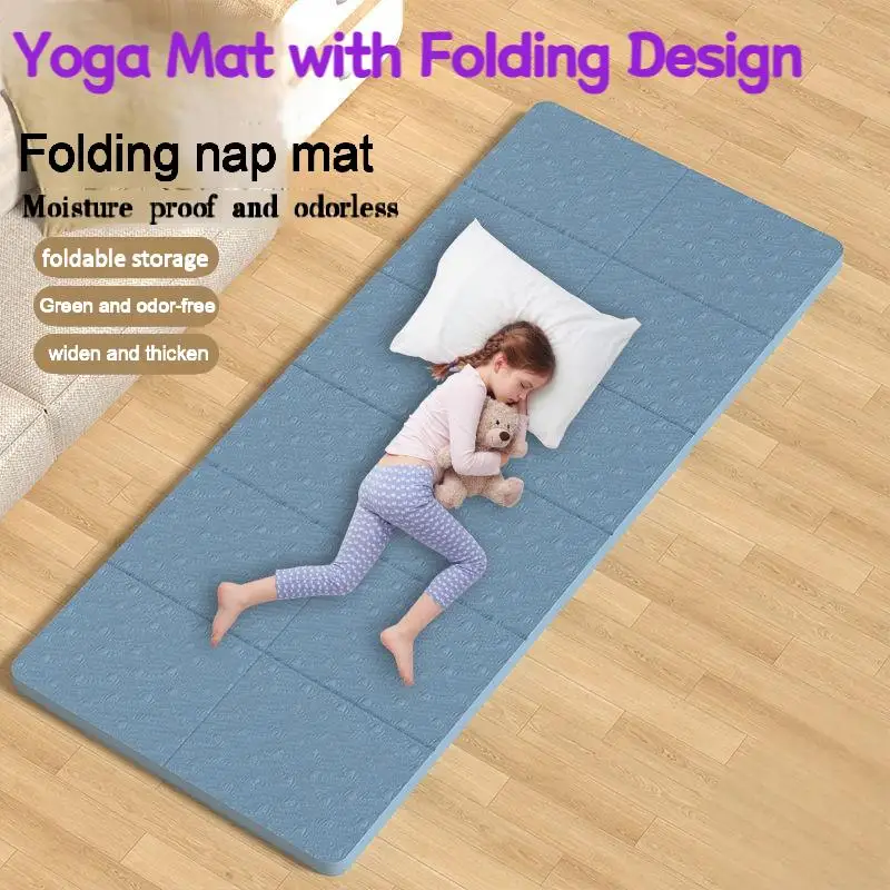 Portable Foldable Yoga Mat for Fitness, Dance, and Nap - Six-fold Design for Kids' Lunch Breaks - Non-slip Home Exercise Mat 
Portable Foldable Yoga Mat for Fitness, Dance, and Nap - Six-fold Design for Kids' Lunch Breaks - Non-slip Home Exercise Mat