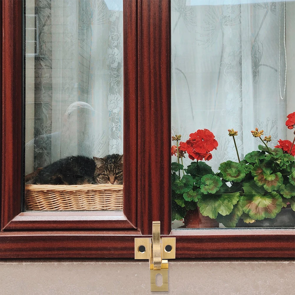 2 Sets Automatic WindowLatch Door Security Locks Vintage Copper Hardware Easy Installation Anti Theft Effect Brass Elbow Latches
2 Sets Automatic WindowLatch Door Security Locks Vintage Copper Hardware Easy Installation Anti Theft Effect Brass Elbow Latches