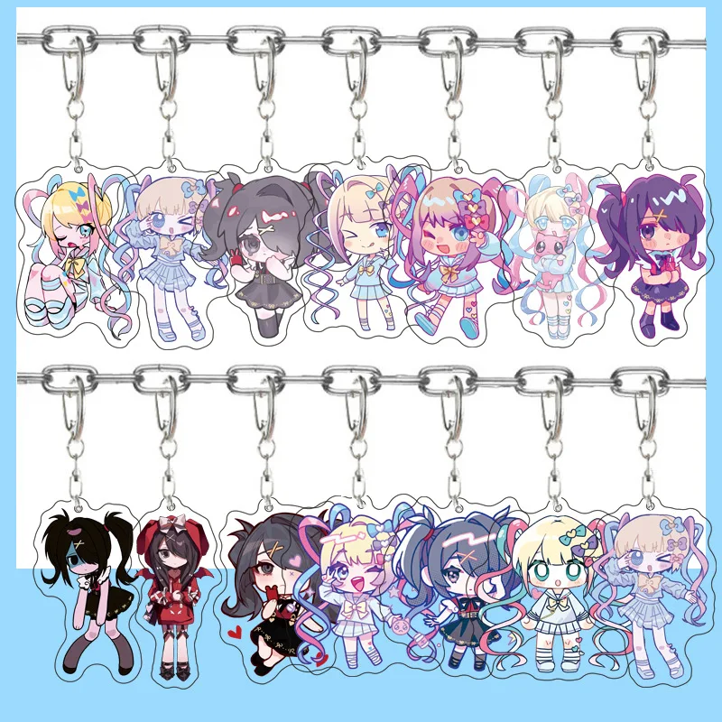 Needy Girl Overdose Anime Acrylic Keychain Jewelry Girls Key Chain Campus Related Products Creativity Gift Bag Charms Souvenir
Needy Girl Overdose Anime Acrylic Keychain Jewelry Girls Key Chain Campus Related Products Creativity Gift Bag Charms Souvenir