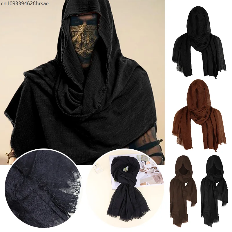 OA1 Men Medieval Pirate Hood Scarf Retro Renaissance Wrap Cloak Halloween Masquerade Cosplay Costume Shoulder Cowl
OA1 Men Medieval Pirate Hood Scarf Retro Renaissance Wrap Cloak Halloween Masquerade Cosplay Costume Shoulder Cowl