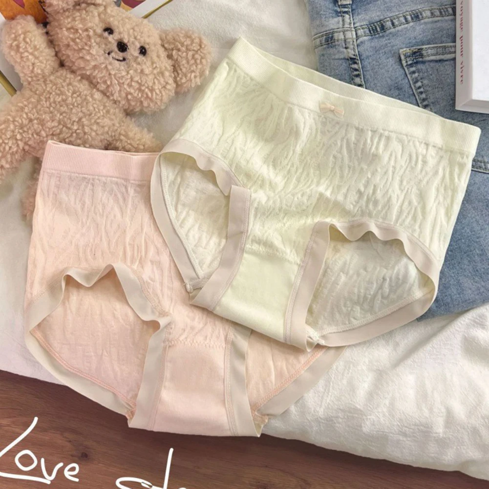 Texture Sexy Lingeries Women Panties High Elasticity And Breathable Underpants Triangle Pants Women Underwear Solid Color Briefs
Texture Sexy Lingeries Women Panties High Elasticity And Breathable Underpants Triangle Pants Women Underwear Solid Color Briefs