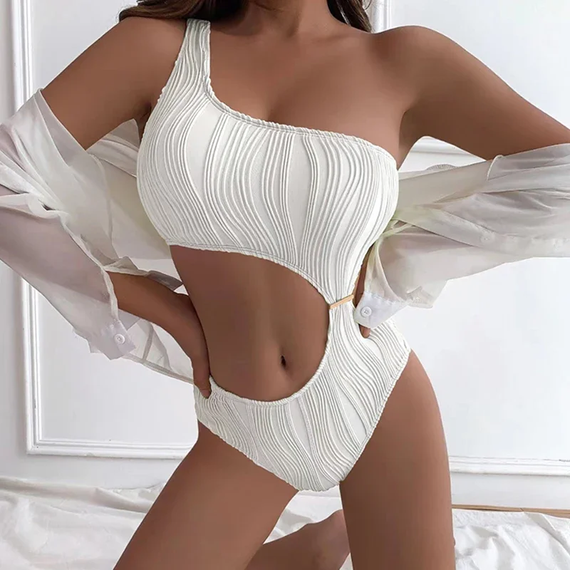 One Piece Swimsuit Women Solid Striped Off Shoulder Beachwear Sexy Hollow Out Bodysuit Swimwear Summer 2024 Bathing Suit
One Piece Swimsuit Women Solid Striped Off Shoulder Beachwear Sexy Hollow Out Bodysuit Swimwear Summer 2024 Bathing Suit