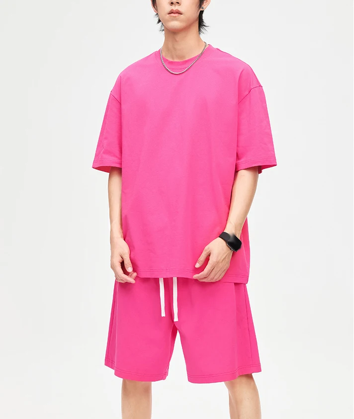 Men's Summer New Style Simple Sports and Leisure Suit Fashion Everything Loose Couple Two-Piece Set Quick Dry Solid Color
Men's Summer New Style Simple Sports and Leisure Suit Fashion Everything Loose Couple Two-Piece Set Quick Dry Solid Color