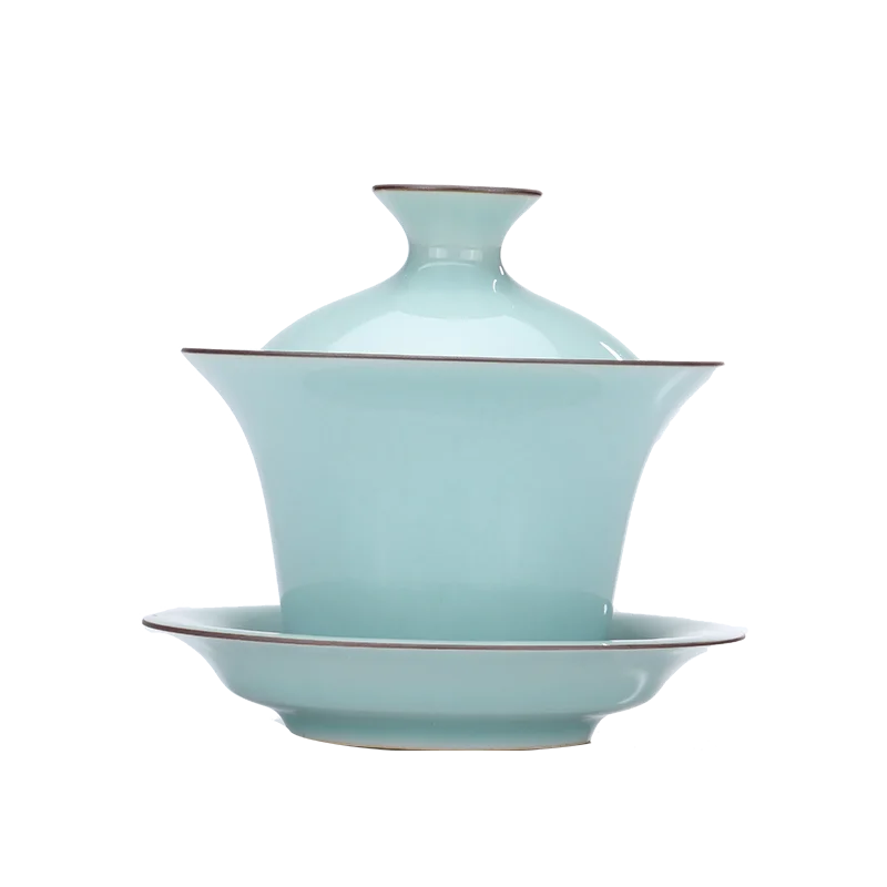 GUANFU (GUANFU) Guanfu Museum Longquan Celadon Sancai Gai Bowl Tea Cup Tea Cup Master Cup Gai Bowl Kung Fu Tea Set Song Yun Tea
GUANFU (GUANFU) Guanfu Museum Longquan Celadon Sancai Gai Bowl Tea Cup Tea Cup Master Cup Gai Bowl Kung Fu Tea Set Song Yun Tea