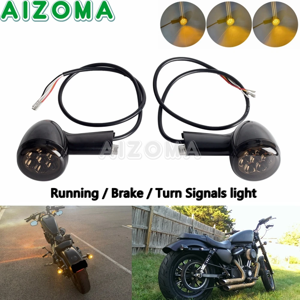 Motorcycle Tail Brake Runnig Turn Signals LED Rear Light For Harley XL883 XL1200 Sportster Roadster Nightster Low Custom 1992-22
Motorcycle Tail Brake Runnig Turn Signals LED Rear Light For Harley XL883 XL1200 Sportster Roadster Nightster Low Custom 1992-22