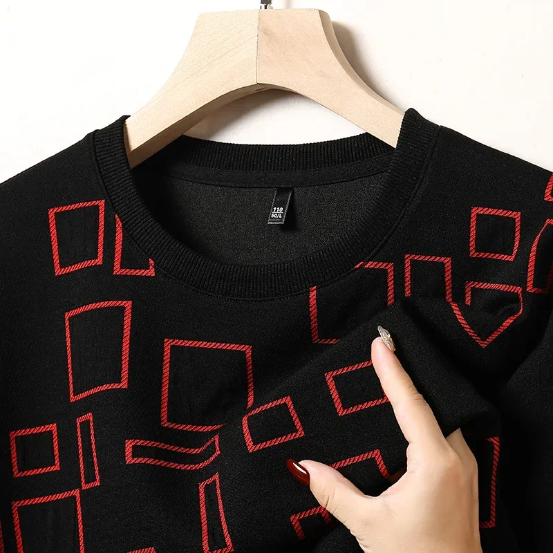 Jacquard Long Sleeves Men T Shirt 2024 Autumn and Winter Fashion Striped Design Tops Casual Business Paul T-shirt Clothing
Jacquard Long Sleeves Men T Shirt 2024 Autumn and Winter Fashion Striped Design Tops Casual Business Paul T-shirt Clothing