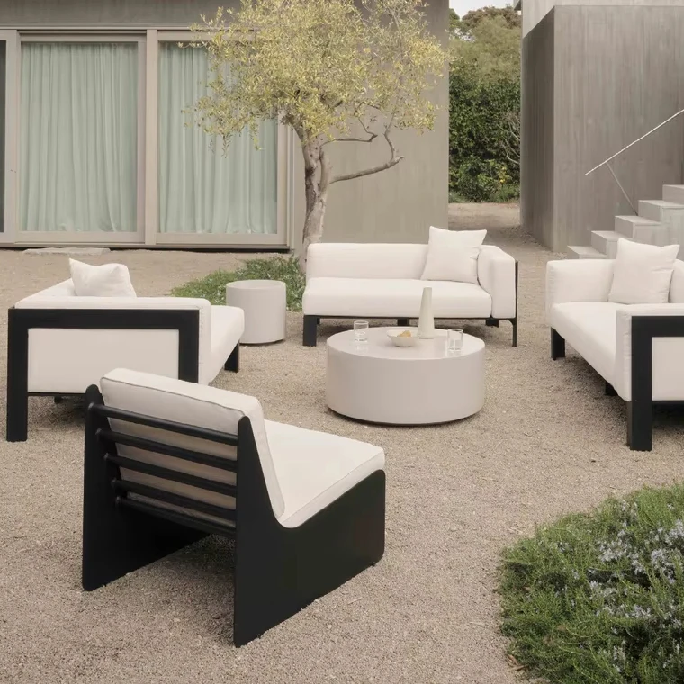 Aluminum Outdoor Swivel Garden Chairs Balcony Strait Sofa Furniture Furniture Exterior Luxury Modern Luxury Terasse Furniture
Aluminum Outdoor Swivel Garden Chairs Balcony Strait Sofa Furniture Furniture Exterior Luxury Modern Luxury Terasse Furniture