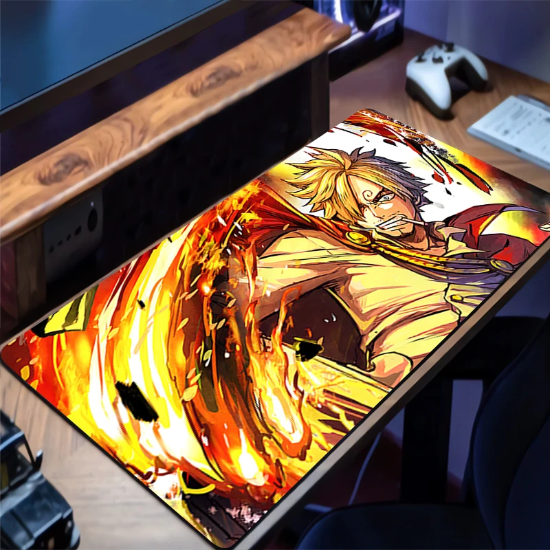 Mouse Pad Gamer Anti-slip Anime Desk Mat Gaming PC Accessories Tablet Pad Large One Piece Sanji Mousepad Extended Keyboard Mat
Mouse Pad Gamer Anti-slip Anime Desk Mat Gaming PC Accessories Tablet Pad Large One Piece Sanji Mousepad Extended Keyboard Mat