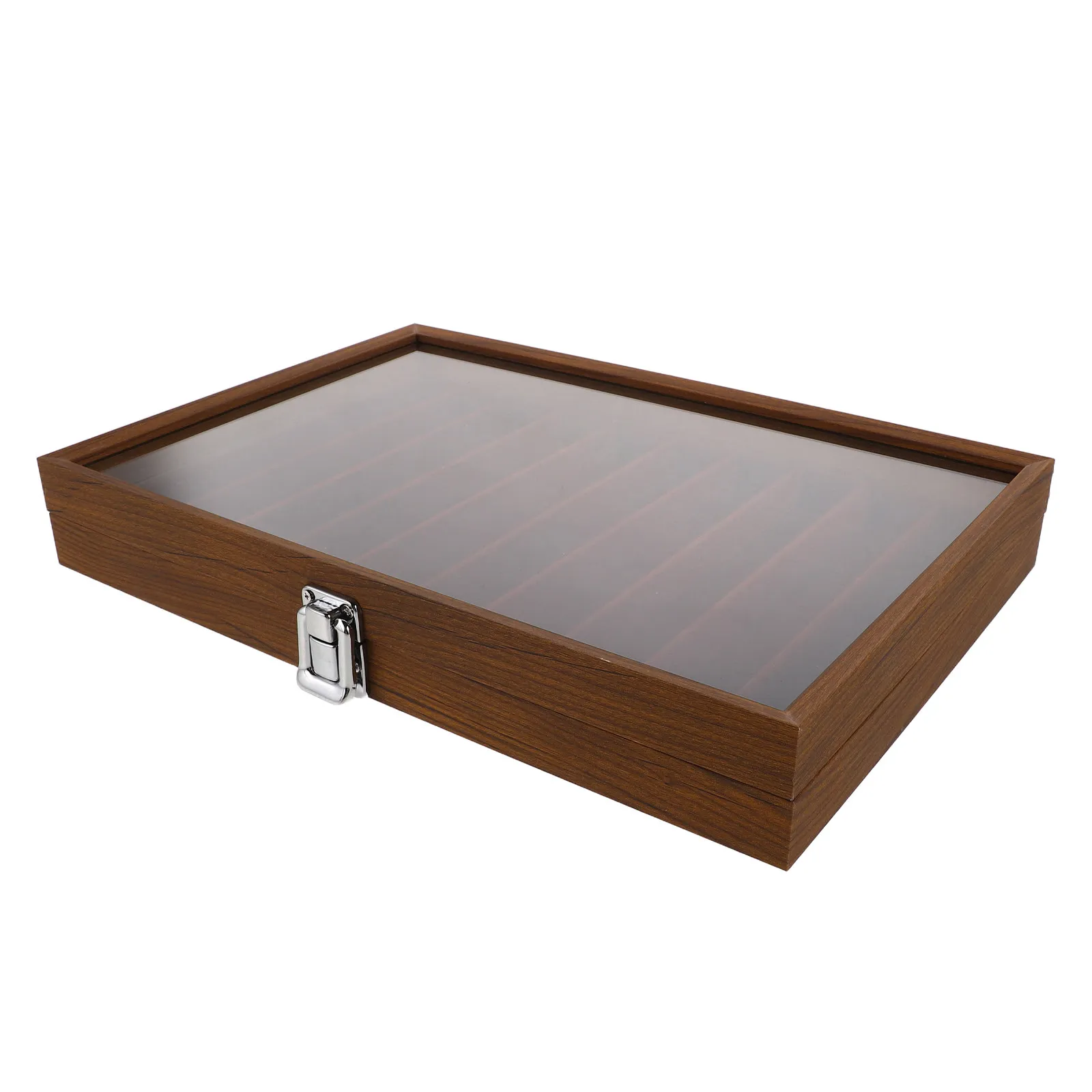 Anti-Tangle Wooden Necklace Holder Box Jewelry Storage Case with Clear Glass Lid Elegant Vanity Decor Organizer for Long Chains
Anti-Tangle Wooden Necklace Holder Box Jewelry Storage Case with Clear Glass Lid Elegant Vanity Decor Organizer for Long Chains
