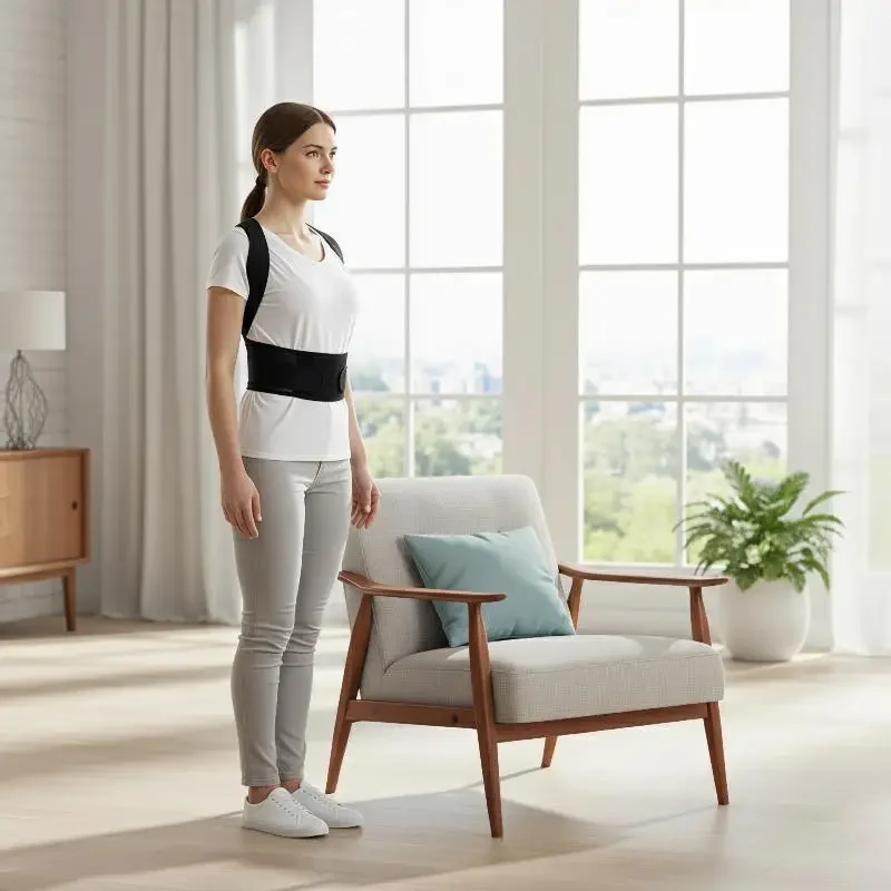 Posture Corrector Adjustable Back Support Belt for Men Women Shoulder Brace Lower Back Support Pain Relief All Day Comfort
Posture Corrector Adjustable Back Support Belt for Men Women Shoulder Brace Lower Back Support Pain Relief All Day Comfort