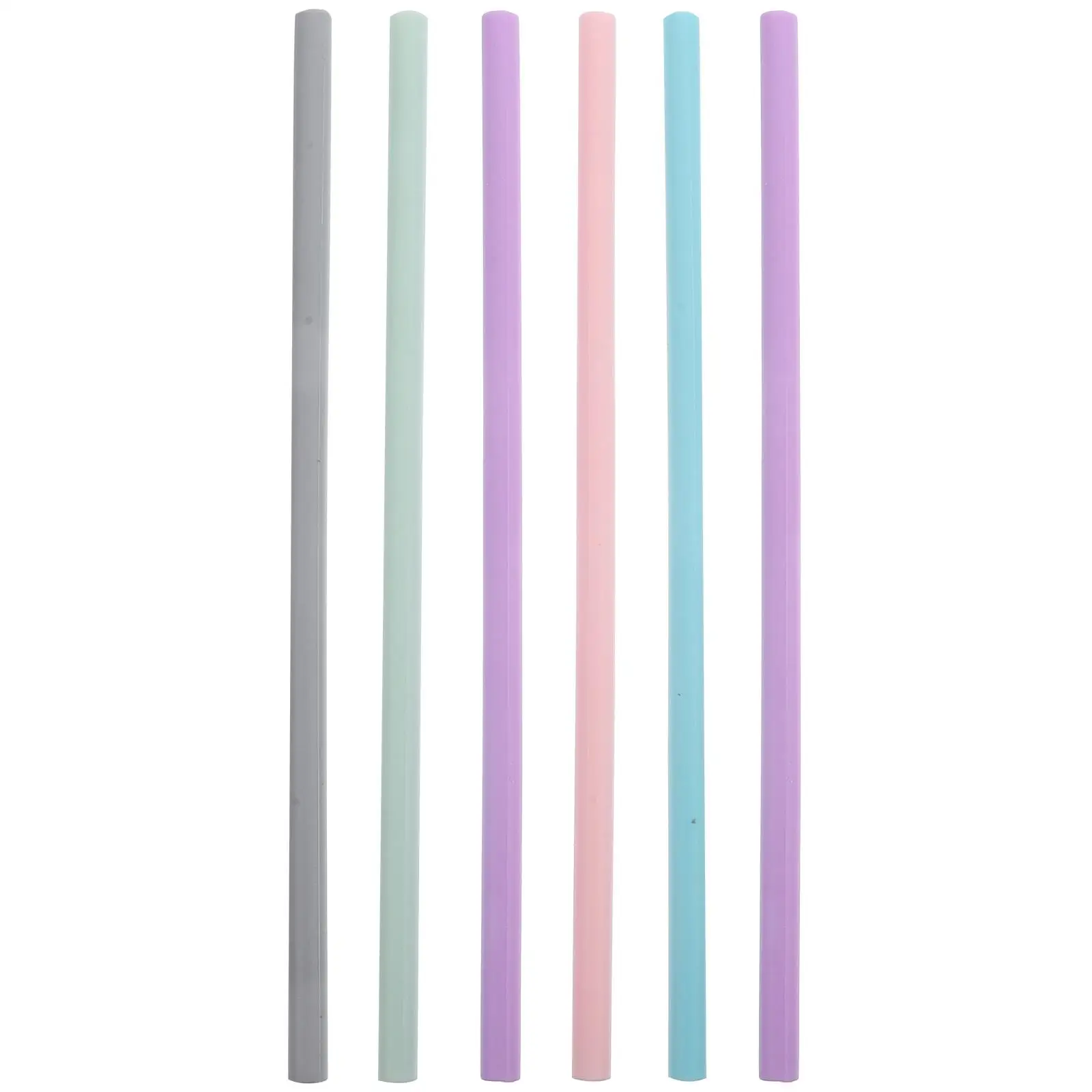6 Pcs Silicone Straight Straw Recyclable Colored Tube (Style 1) Tumbler Coffee Straws Reusable Smoothie Juice Washable
6 Pcs Silicone Straight Straw Recyclable Colored Tube (Style 1) Tumbler Coffee Straws Reusable Smoothie Juice Washable