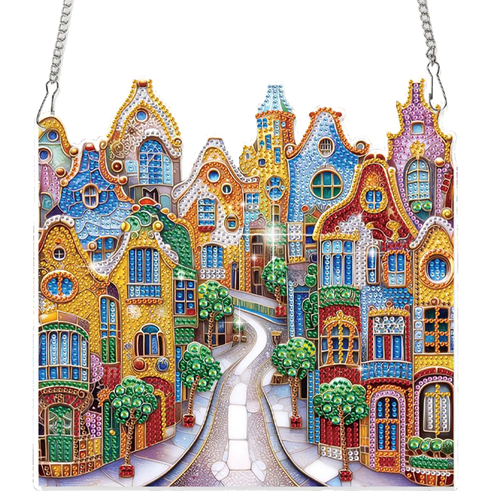 House 2D Flat DIY Diamond Art Pendant Diamond Painting Set Home Wall Decoration
House 2D Flat DIY Diamond Art Pendant Diamond Painting Set Home Wall Decoration