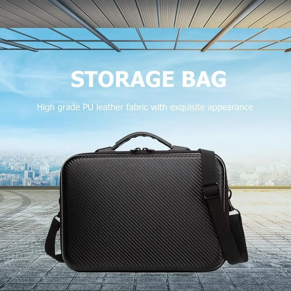 Carrying Case Shockproof Crossbody Shoulder Handbag PU/Nylon with Shoulder Strap Protective Case for Mini 3 Pro Accessories
Carrying Case Shockproof Crossbody Shoulder Handbag PU/Nylon with Shoulder Strap Protective Case for Mini 3 Pro Accessories