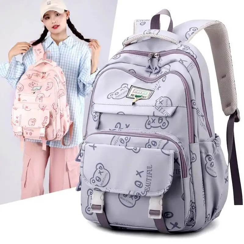 Cute Print Large Capacity Outdoor Casual Lightweight New Style Student Backpack For Middle School Girls
Cute Print Large Capacity Outdoor Casual Lightweight New Style Student Backpack For Middle School Girls