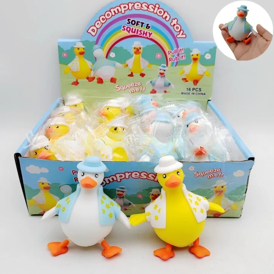 Small dressing duck pinch pinch fun vent can be stripped off style fun cute novel heal mood stress reduction
Small dressing duck pinch pinch fun vent can be stripped off style fun cute novel heal mood stress reduction