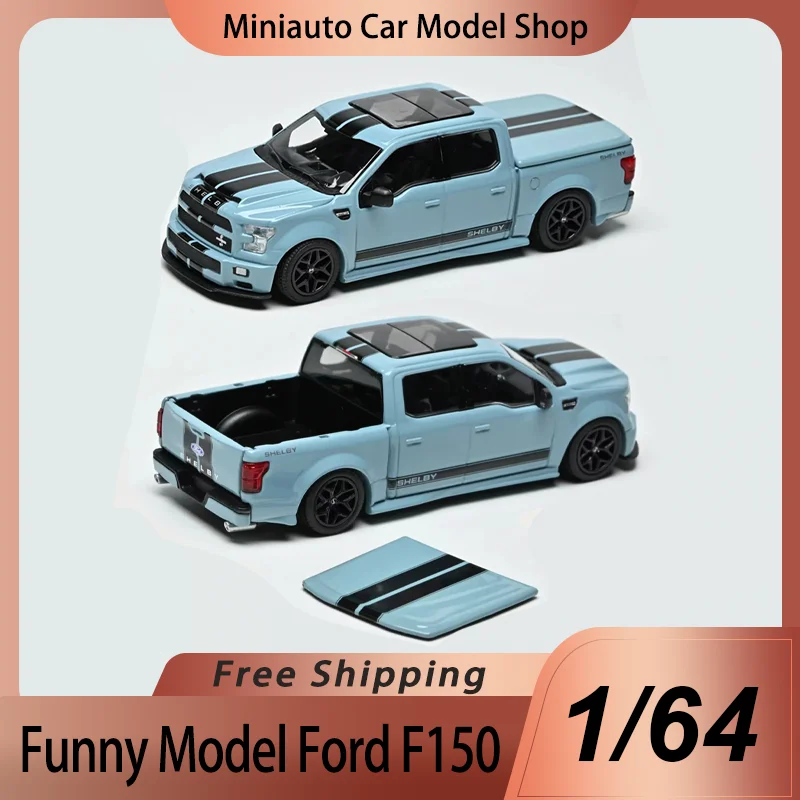 New In Stock Funny Model 1:64 Ford Shelby F150 Pickup Alloy Miniature Ford F150 Super Snake Diecast Model Car Toys Kids Gift
New In Stock Funny Model 1:64 Ford Shelby F150 Pickup Alloy Miniature Ford F150 Super Snake Diecast Model Car Toys Kids Gift