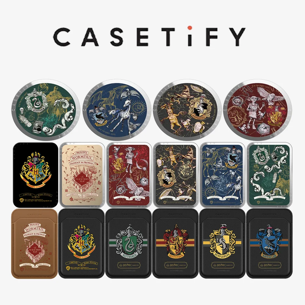 CASETiFY Harry Potter™ Series Magnetic Phone Holder Card Pack for iPhone17 16 15 14 13 12 11 for Samsung S25 S26 A57 A36
CASETiFY Harry Potter™ Series Magnetic Phone Holder Card Pack for iPhone17 16 15 14 13 12 11 for Samsung S25 S26 A57 A36