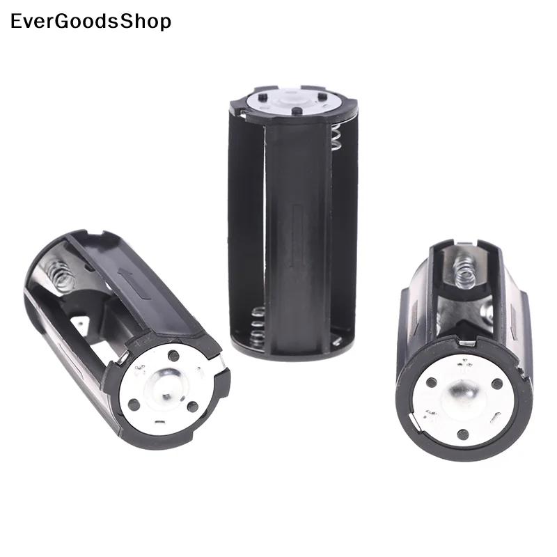 New 1/3PCS 3x AA to D Size Battery Adapter Converter Holder Case Box Series Circuit for Electronic Devices
New 1/3PCS 3x AA to D Size Battery Adapter Converter Holder Case Box Series Circuit for Electronic Devices