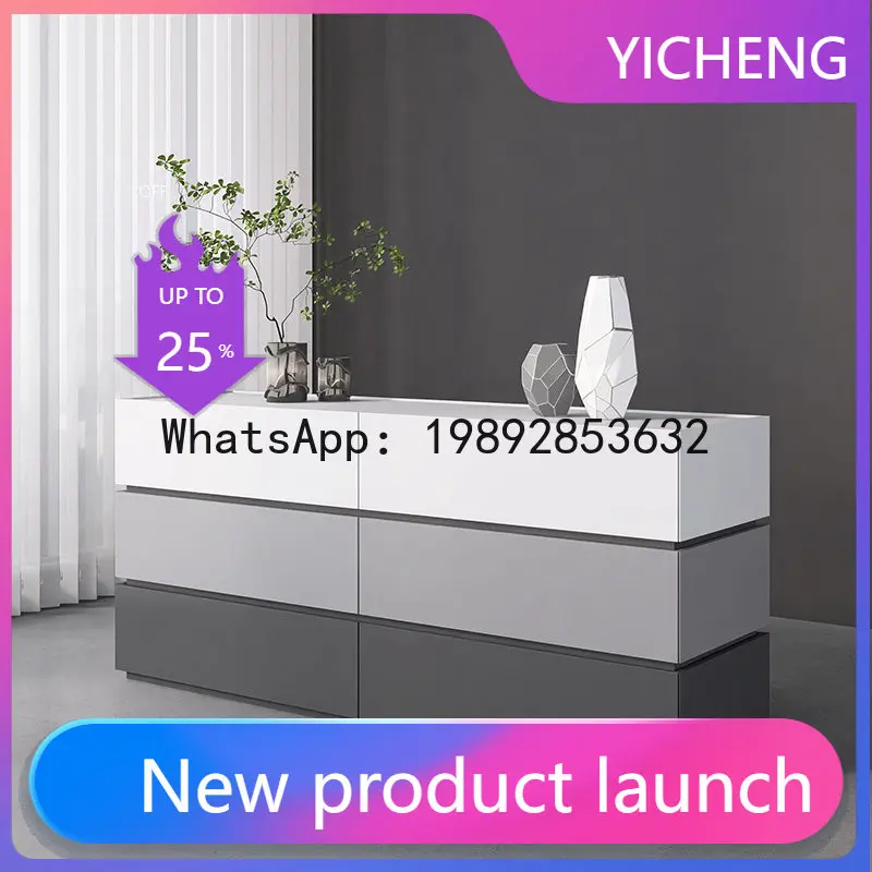 LYY Large Capacity Chest of Drawers Minimalist Modern Nordic Sideboard Drawer Bedroom Island Bedside Storage Cabinet
LYY Large Capacity Chest of Drawers Minimalist Modern Nordic Sideboard Drawer Bedroom Island Bedside Storage Cabinet