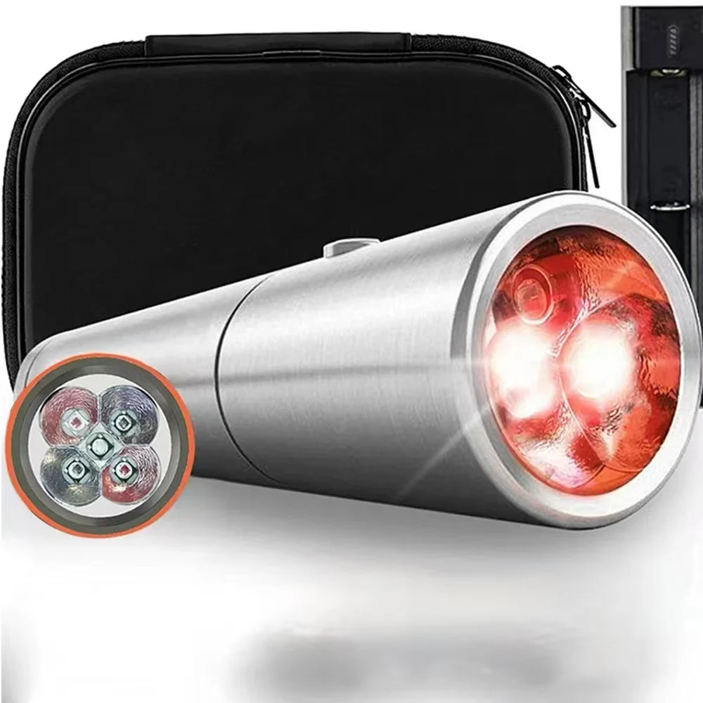 Portable Cold Laser Physical Treatment Device Red Light Therapy For Joint Muscle Pain Skin Rejuvenation Body Health
Portable Cold Laser Physical Treatment Device Red Light Therapy For Joint Muscle Pain Skin Rejuvenation Body Health