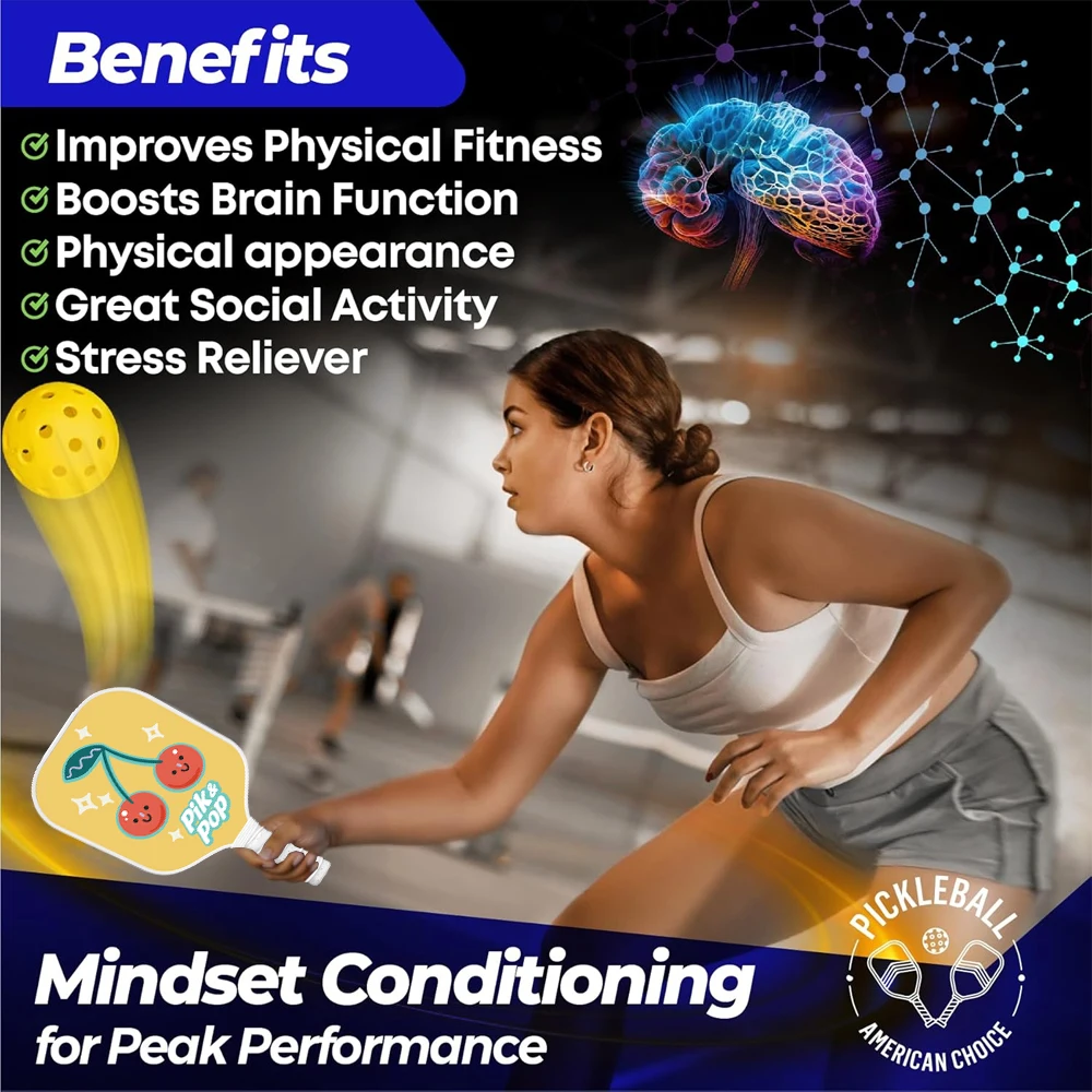 The Perfect Pickleball Gift Set 2 Pro Paddles with Honeycomb Core, 4 Balls, Carry Bag. Ready-to-Give for Men, Women, Dad, Mom.
The Perfect Pickleball Gift Set 2 Pro Paddles with Honeycomb Core, 4 Balls, Carry Bag. Ready-to-Give for Men, Women, Dad, Mom.