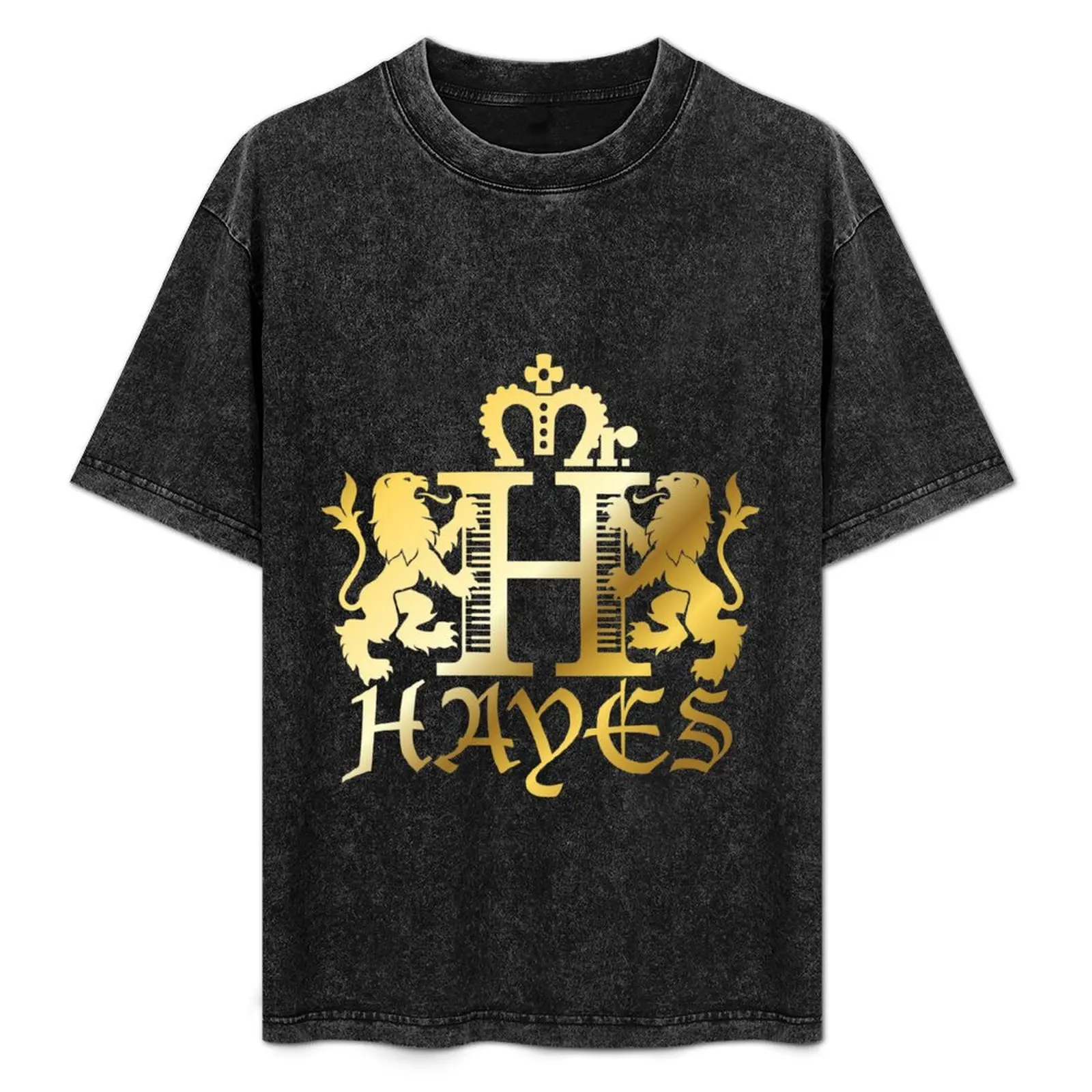 Mr. Hayes Coat of Arms Gold T-Shirt Holiday Simple Tee Shirt
Mr. Hayes Coat of Arms Gold T-Shirt Holiday Simple Tee Shirt