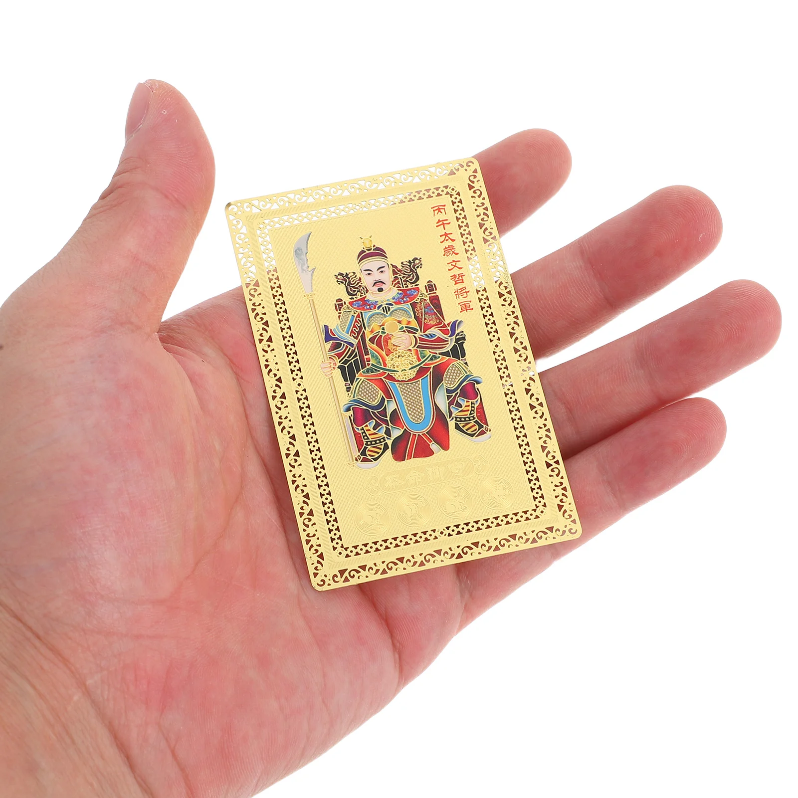 4Pcs Tai Sui Amulet Copper Horse Year 2026 Feng Shui Zodiac Protection Card Fortune Blessing Keychain Chinese New Year Charm
4Pcs Tai Sui Amulet Copper Horse Year 2026 Feng Shui Zodiac Protection Card Fortune Blessing Keychain Chinese New Year Charm