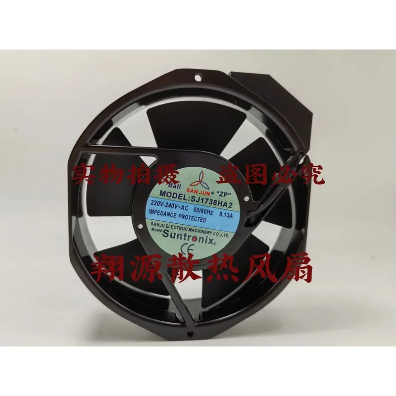 for SJ1738HA2 Taiwan Sanju AC220V 17238 HA1 Cabinet Inverter Axial Flow Cooling Fan
for SJ1738HA2 Taiwan Sanju AC220V 17238 HA1 Cabinet Inverter Axial Flow Cooling Fan