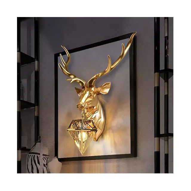 Hot sale luxury home decor Living Room Bedroom Deer head Lamp Lounge Lamp Table Trendy Ornaments Craft Home Decoration
Hot sale luxury home decor Living Room Bedroom Deer head Lamp Lounge Lamp Table Trendy Ornaments Craft Home Decoration
