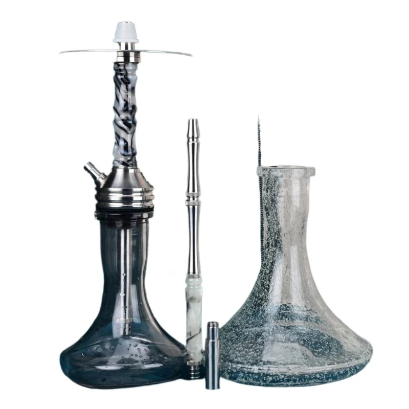 Cross-border original Arab shisha full set of single-tube pot resin 304ss shisha full set
Cross-border original Arab shisha full set of single-tube pot resin 304ss shisha full set