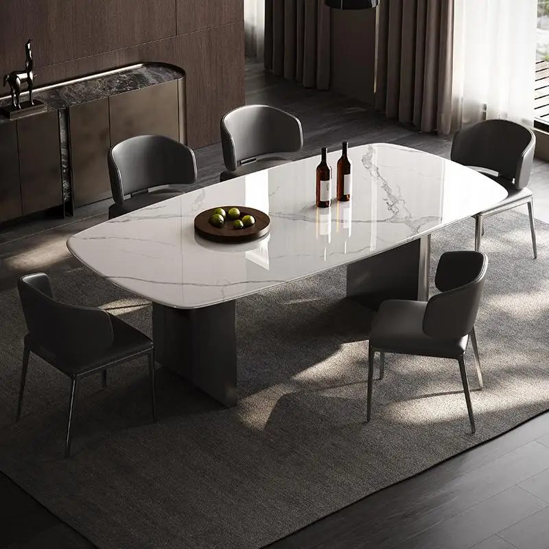 Side Corner Dining Table Restaurant Center Console Modern Luxury Dining Table Complete Design Mesa Para Cocina House Furniture
Side Corner Dining Table Restaurant Center Console Modern Luxury Dining Table Complete Design Mesa Para Cocina House Furniture