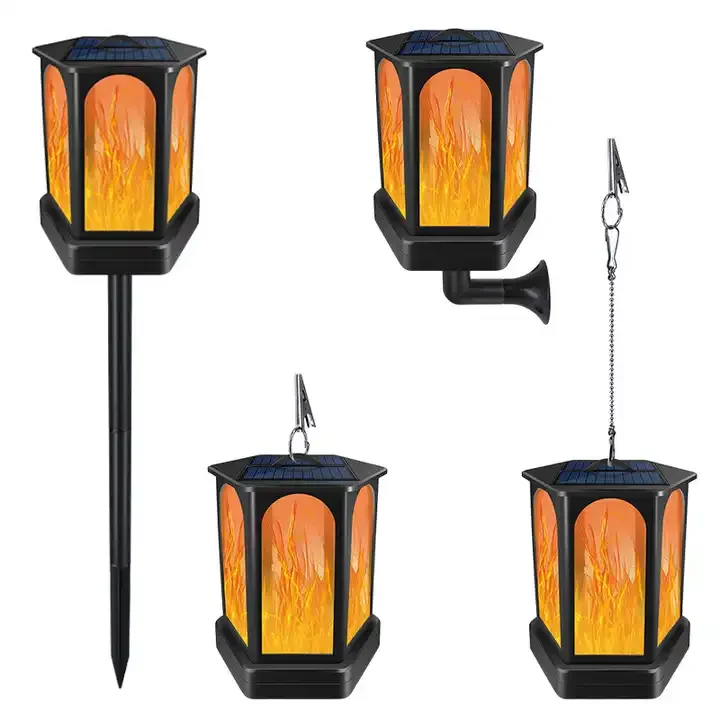 4PCS Solar Light Garden Lamp Wall Mounting Hanging 96led IP65 Outdoor Decoration Retro Style Led Flame Light
4PCS Solar Light Garden Lamp Wall Mounting Hanging 96led IP65 Outdoor Decoration Retro Style Led Flame Light