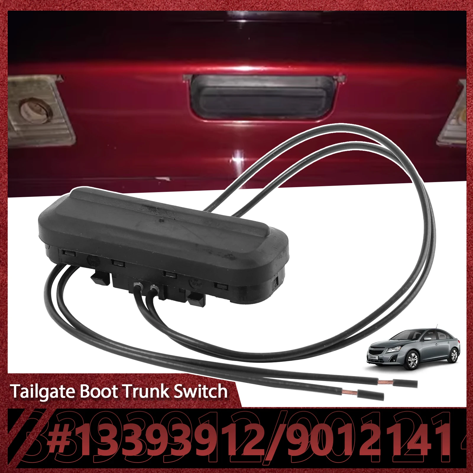 13393912 9012141 Переключатель открытия багажника для Opel Vauxhall Insignia A Meriva Astra J Chevrolet Cruze Sedan 2009-14
13393912 9012141 Переключатель открытия багажника для Opel Vauxhall Insignia A Meriva Astra J Chevrolet Cruze Sedan 2009-14