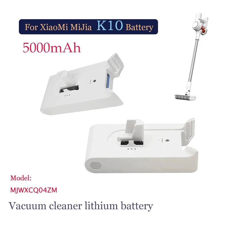Запасной аккумулятор для Xiaomi Mijia K10, ручной беспроводной пылесос 25,2 в, литий-ионные аккумуляторные батареи
Запасной аккумулятор для Xiaomi Mijia K10, ручной беспроводной пылесос 25,2 в, литий-ионные аккумуляторные батареи