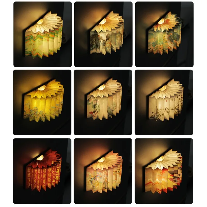 Creative Chinese Style Foldable Magnetic Rechargeable LED Night Light Fridge Magnet Kitchen Living Room Home Decor Novelty
Creative Chinese Style Foldable Magnetic Rechargeable LED Night Light Fridge Magnet Kitchen Living Room Home Decor Novelty