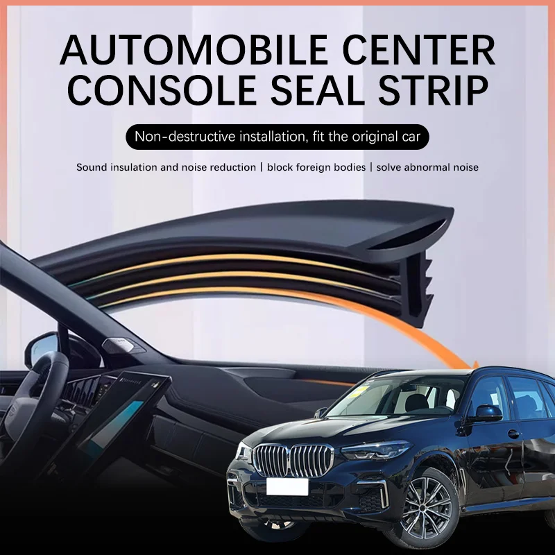 160cm Car Dashboard Sealing Strip Noise Sound Insulation Rubber Strips For BMW X5 iX5 E70 F15 G05 E53 Auto Accessories
160cm Car Dashboard Sealing Strip Noise Sound Insulation Rubber Strips For BMW X5 iX5 E70 F15 G05 E53 Auto Accessories