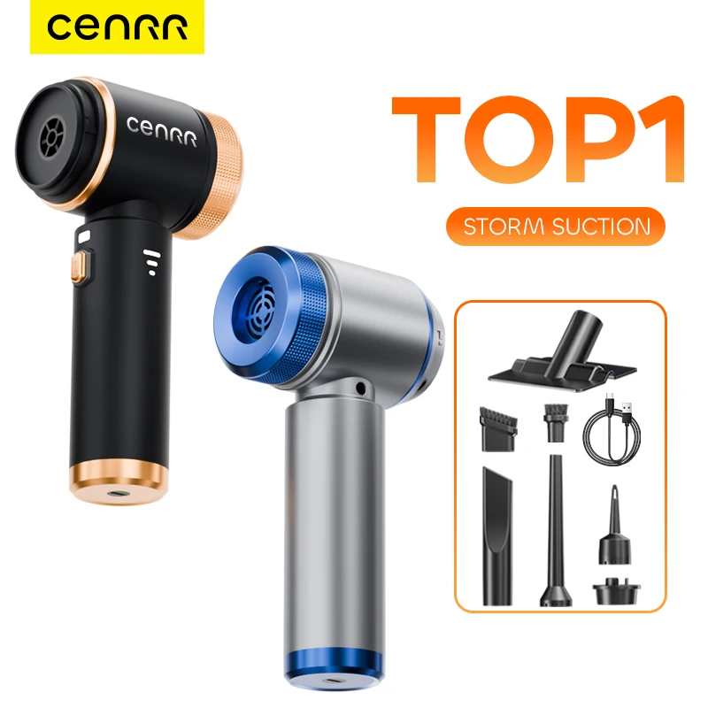 CENRR Car Vacuum Cleaner High Power Portable Handheld Cleaning Machine Mini Cleaner Powerful Wireless Vacuum Cleaner Home Blower
CENRR Car Vacuum Cleaner High Power Portable Handheld Cleaning Machine Mini Cleaner Powerful Wireless Vacuum Cleaner Home Blower