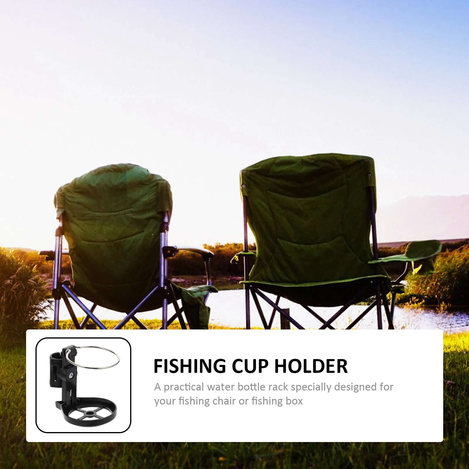 2 Pcs Fishing Chair Cup Holder for Bottle Rack Motorcycle Accessories Attachment Stainless Steel Water Foldable
2 Pcs Fishing Chair Cup Holder for Bottle Rack Motorcycle Accessories Attachment Stainless Steel Water Foldable