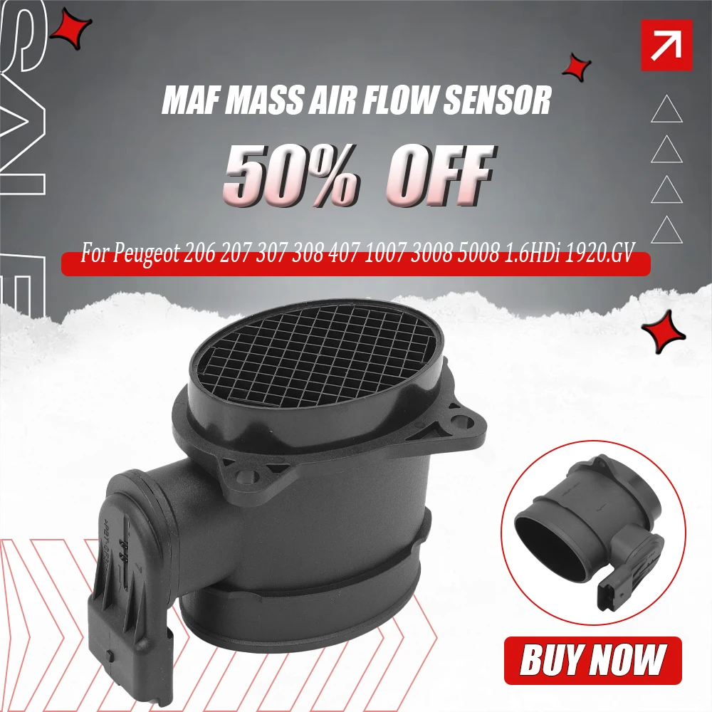 Датчик MAF 13627794972 и 1610874680 для совместимых моделей Peugeot 206 207 307 308 и 3008 5008 с двигателем 1,6HDi
Датчик MAF 13627794972 и 1610874680 для совместимых моделей Peugeot 206 207 307 308 и 3008 5008 с двигателем 1,6HDi