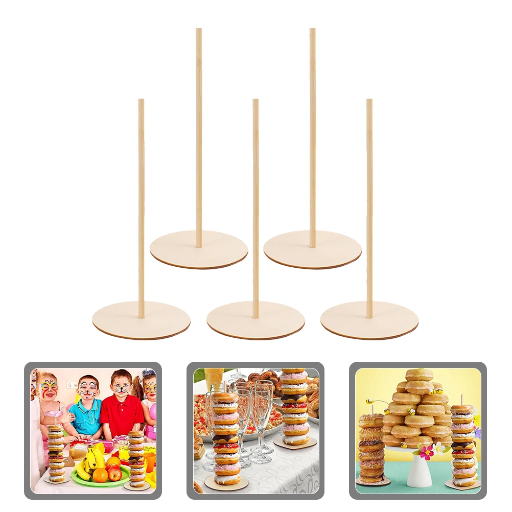 Wooden Donut Stand 5 Pcs Detachable Display Holder for Party Birthday Wedding Cake Stand Dessert Table Kitchen Bar
Wooden Donut Stand 5 Pcs Detachable Display Holder for Party Birthday Wedding Cake Stand Dessert Table Kitchen Bar