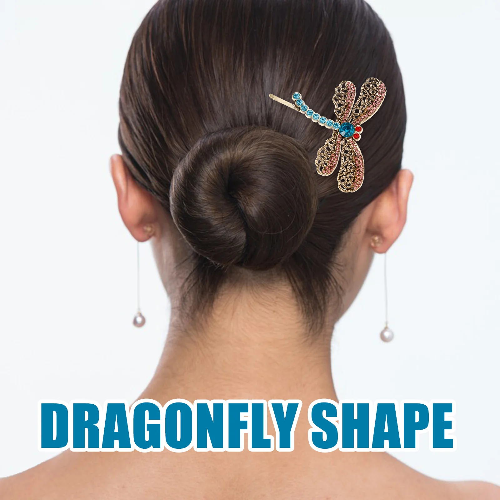 Dragonfly Hair Clip Rhinestone Hairpin Elegant Barrette For Women Party Wedding Jewelry Gift Accessory Hair Styling Tool
Dragonfly Hair Clip Rhinestone Hairpin Elegant Barrette For Women Party Wedding Jewelry Gift Accessory Hair Styling Tool