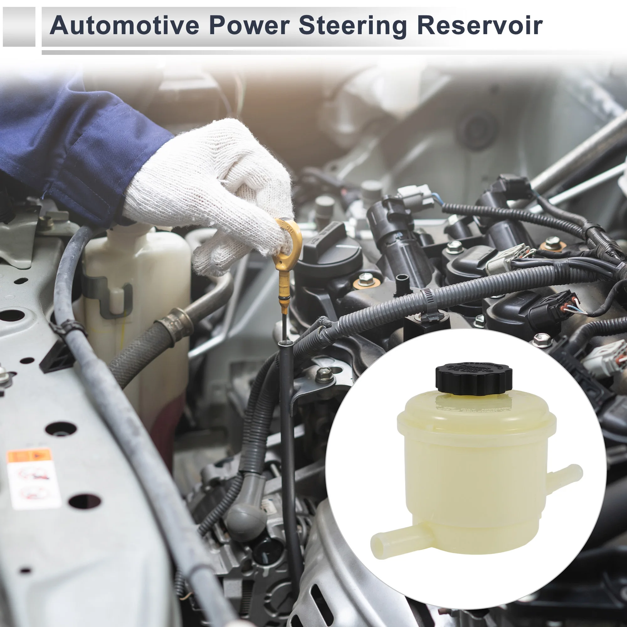 UXCELL Power Steering Reservoir for Hyundai Accent 1995-1999 No.5715022002 1 Pc Beige
UXCELL Power Steering Reservoir for Hyundai Accent 1995-1999 No.5715022002 1 Pc Beige