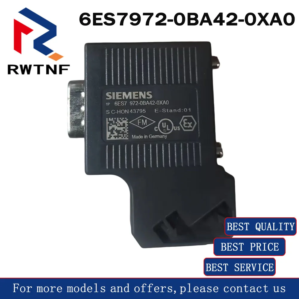 Brand New Genuine 6ES7972-0BA42-0XA0 SIEMENS Data bus connector,100% original warehouse stock
Brand New Genuine 6ES7972-0BA42-0XA0 SIEMENS Data bus connector,100% original warehouse stock
